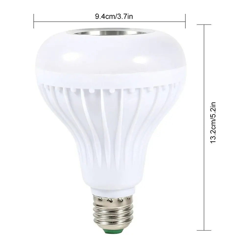 Smart Light Bulb LED Music bombilla pequeña con altavoz Bluetooth y luces LED